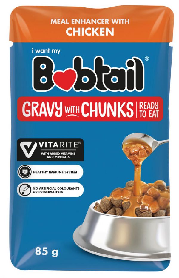 Bobtail Gravy chunks Chicken